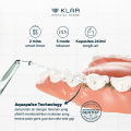 KLAR Tooth Flosser Aquapulse - Water Flosser Untuk Membersihkan Sela Gigi dan Karang Gigi Secara Sempurna - Cocok Untuk Pengguna Behel atau Kawat Gigi. 