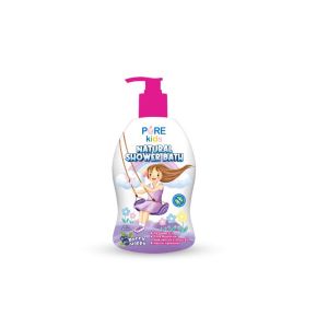 Purekids Natural Shower Bath 100ml - Sabun Cair Anak Tanpa SLS & Anti Bakteri Bpom