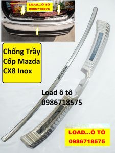 Chống Cốp Trong Và Ngoài Mazda CX8 2026-2019 Chất Liệu Inox Cao Cấp