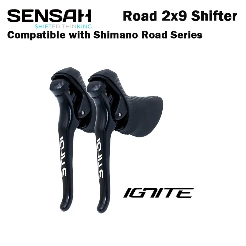 SENSAH IGNITE Road Bike Shifter 2X8 2X9 Speed Brake Lever Bicycle