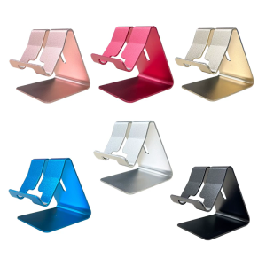 Space Saving Tablet Stand Multifunctional Aluminum Base Secure Phone Holder Ideal for Video Recording Virtual Meetings