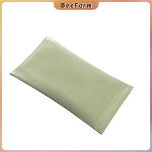 BF. PU Sunglasses Storage Bag Glasses Storage Pack Soft Leather Glasses Bag 1pc