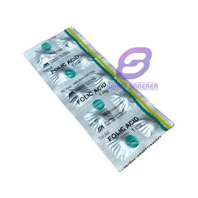 Folic Acid 1 mg Strip 10 Tablet