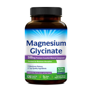 In-stock Hot-selling Product Magnesium Glycinate Capsules  Magnesium capsule Factory Support Stickers oe m Card