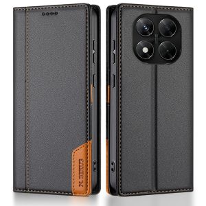 Flip Magnetic Cards Solt Wallet Leather Case For Xiaomi Redmi Note 14 Pro Plus 13 12 11 14C 13C RFID Blocking Business Cover