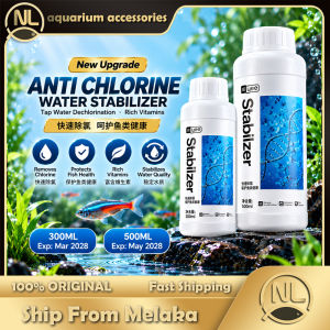 (New Upgrade) YEE Anti Chlorine Water Stabilizer Aquarium Tap Water Dechlorinator Water Conditioner Rich Vitamins
