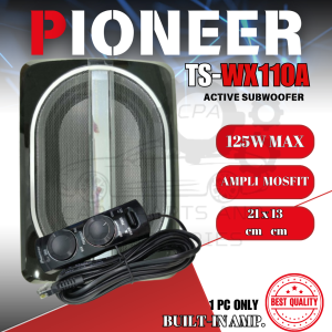 CPA PIONEER TS-WX110A 150W SUB UNDERSEAT SUBWOOFER WITH BUILT IN AMPLIFIER (2719)
