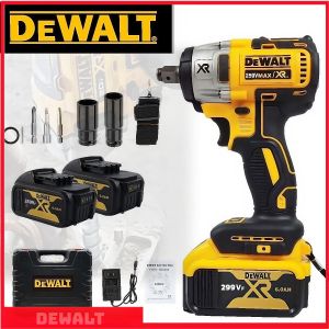 บล็อกไฟฟ้าไร้สาย DEWALT สว่านไร้แปรงถ่านและประแจไฟฟ้าไร้สาย ใช้งานสะดวก ทนทานและทรงพลัง เหมาะกับงานช่างหนักทุกประเภท ตอบโจทย์ทุกการเจาะและขันอย่างมืออ