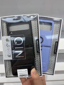 SAMSUNG Z FLIP 3 / Z FLIP 4 Case NILLKIN QIN PRO Premium Leather Case