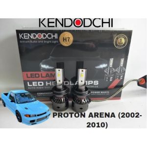 🔥READY STOCK🔥KENDODCHI 2Pcs H7 LED Car Headlight FOR PROTON ARENA (2002-2010)product by Malaysia