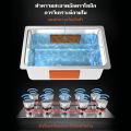 Ultrasonic Cleaner สแตนเลส 30L/15L/6L/2L/0.8L เครื่องล้างแว่นตา เครื่องทําความสะอาดอัลตราโซนิกดิจิทัล เครื่องทําความสะอาดอัลตราโซนิกดิจิทัล ปรับคว. 