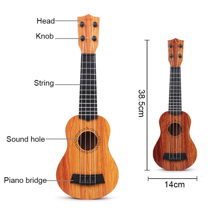 Ukulele%20Guitars%20For%20Kids%20Wood%20Color%20Plastic%20Musical%20Instrument%20Guitar%20Children%20Birthday%20Gift%20-%20Image%208