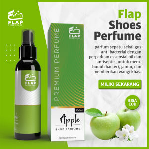 FLAP Shoes Parfum Sepatu Apple Serbaguna Anti Bakterial 100ml