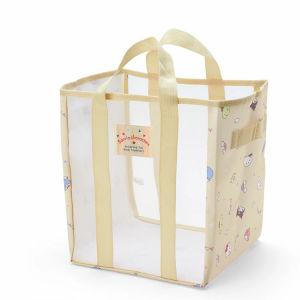 ได้รับความนิยมอย่างมากในวงการแฟชั่น ให้ความรู้สึกโปร่งโล่ง กระเป๋าตาข่าย Sanrio เหมาะสำหรับเก็บเสื้อผ้า หรือ ของใช้ ขนาด 25×24×30 cm