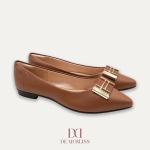 DEAR BLISS Analia Whisky Pointed Toe Flats