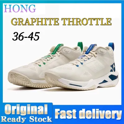 Yonex POWER CUSHION SHBGT1 Badminton Shoes For Men and Women Hard-Wearing Sneakers Breathable Anti-Slippery Unisex yonex GRAPHITE THROTTLE Badminton Shoes （True carbon version)