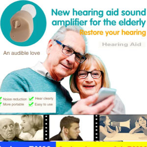 Lanrui Elderly hearing aid with mini sound amplifier