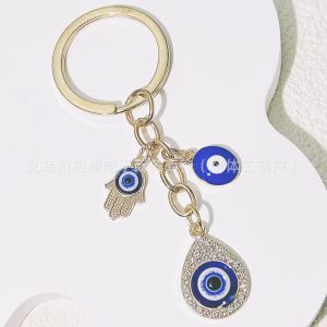 ⚡จัดส่งภายใน 24 ชม⚡ต่อต้านพลังงานลบ พวงกุญแจตาปีศาจประณีตพู ่ Evil Eye พวงกุญแจ Multicolor Devil s Eyes พวงกุญแจสําหรับผู ้ หญิงกระเป ๋ าถือกระเป ๋ าเป ้ สะพายหลังรถแขวนจี ้ ของขวัญ
