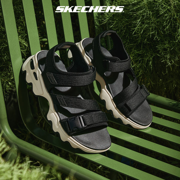 Skechers Women Cali Big Lug Sandals 119714-BLK Lazada Lazada