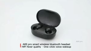 A6s Bluetooth Earphones Stereo Sports Waterproof Earphones Touch Noise Cancelling Microphone Earphones