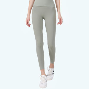 alo yoga ฤดูใบไม้ผลิและฤดูร้อนไนลอนไลคร่ากางเกงโยคะผู้หญิงกีฬากลางแจ้งตั้งแคมป์กางเกงรัดรูป BOTTOM กางเกงฉลามฟิตเนส