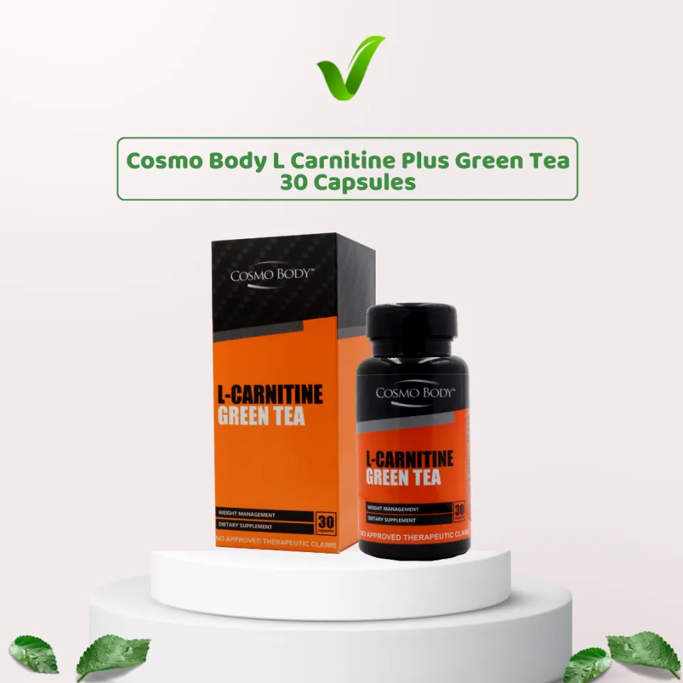 Cosmo Body L Carnitine+Green Tea Capsules | Lazada PH