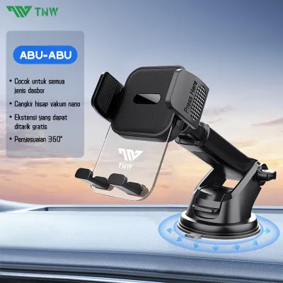 TNW Car Holder hp Mobil Holder Mobil Dashboard Car Mount Mobile Phone Holder Mobil cocok untuk Dashboard kaca meja lemari