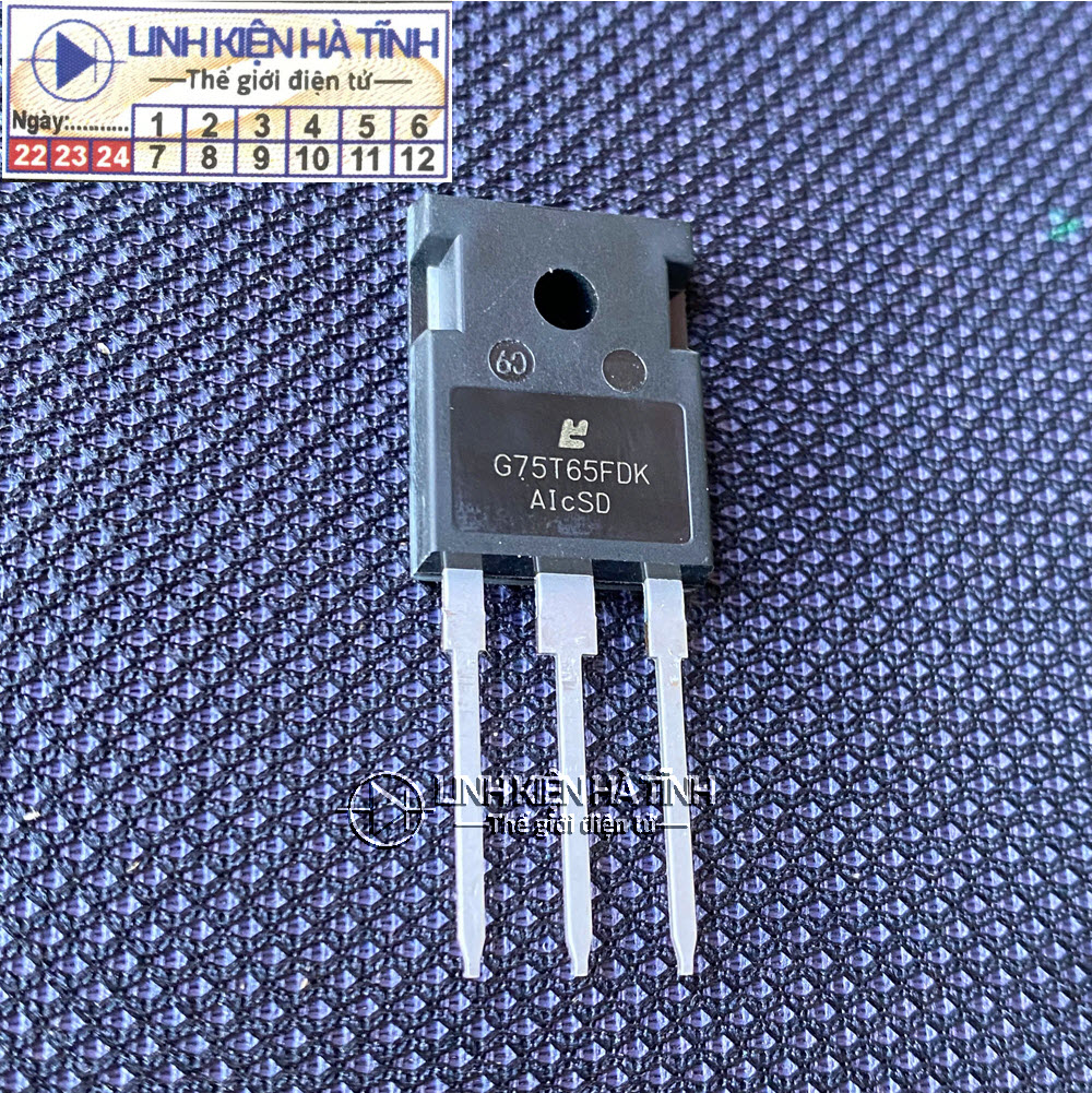IGBT máy hàn G75T65FDK G75T65 75T65 75A 650V hàng gốc mới- AH28