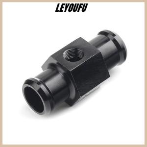 LEYOUFU มาตรวัดอุณหภูมิน้ำสีดำเซ็นเซอร์ท่อเชื่อมต่ออุณหภูมิหม้อน้ำ16มม. 18มม. 20มม. 22มม.