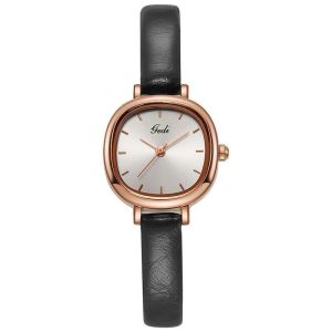 Jam Tangan Wanita GEDI Anti Air Tali Kulit Jam Tangan Analog Kuarsa Mesin jepang Quartz