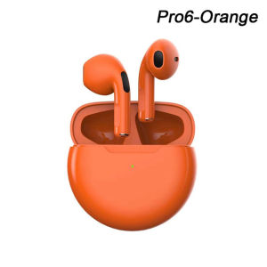 Pro6 Bluetooth Headset tws Wireless Dual-Ear Sports Touch-Control Bluetooth Headphones Gift headphones J6 Bluetooth Headset