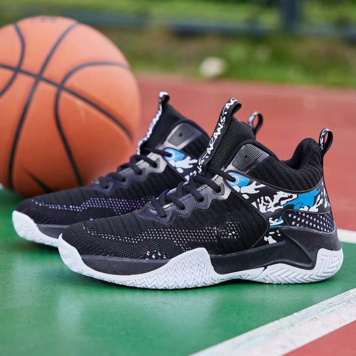 BIG SIZE KIDS Basketball Shoes with Spikes Kids Boys Sports Shoes High Cut  Sneakers 5-12 Years Old SIZE 32-37 Lazada PH