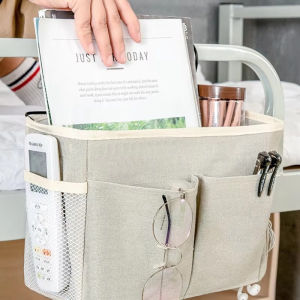Hook Wintop Storage Basket Dormitory Bedside Storage Rack Bedroom Bed Storage Organization