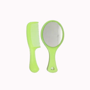 Cermin dan sisir travel cermin mini korea sisir plastik lentur souvenir pernikahan murah sisir mini