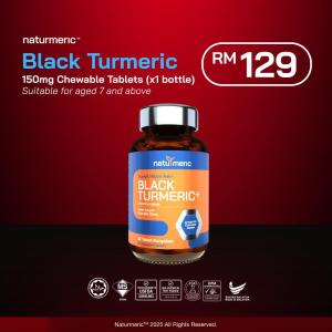 Naturmeric Black Turmeric+ Chewable Table
