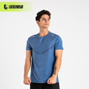 Baju Sport Running Jogging Lari Gym Fitness Kaos Pakaian Olahraga Pria Lengan Pendek Short Sleeve Quick Dry Fit Motif