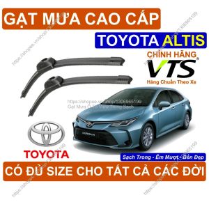 Gạt Mưa Kính Lái Cao Cấp Toyota Altis Cặp G.ạt Mưa Kính Lái Toyota Altis Có Đ.ủ Size Cho Các Đời Xe Toyota Altis