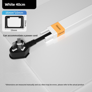 ROLL Double Layer Wall Wire Cover PVC Paintable Cord Hider Colorful Self Adhesive Cable Concealer Floor