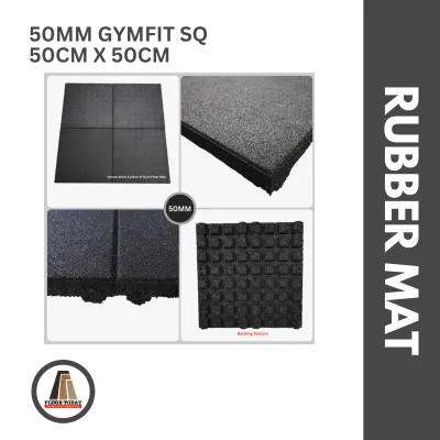 50mm Jeoflex Gymfit Sq-Gym Floor Mat