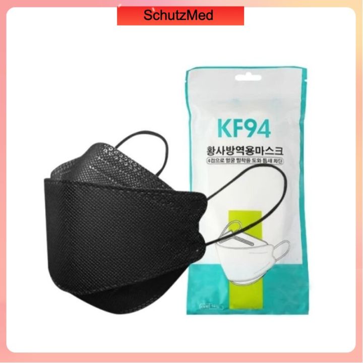 KF94 Korea Mask 4 LAYER Disposable Earloop Face Mask KF94 Pelitup Muka