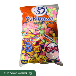 Kamper YUKINAWA WARNA 1 kg penghilang bau pengusir serangga kiloan