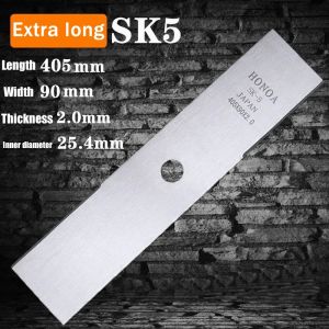 COD 405/355mm Lengthened Mower Blade Imported SK5 Alloy Brush Cutter Accessories Thickened White Steel Universal