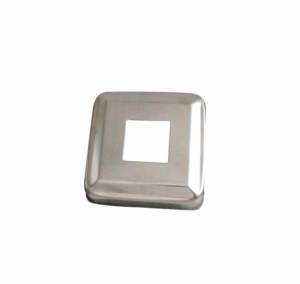 KOVEX 304 STAINLESS Foot Cover Square Tube Cover Rectangular Cover Tube Foot Cover (Price 1pcs)(304)(Smooth type)【COD】