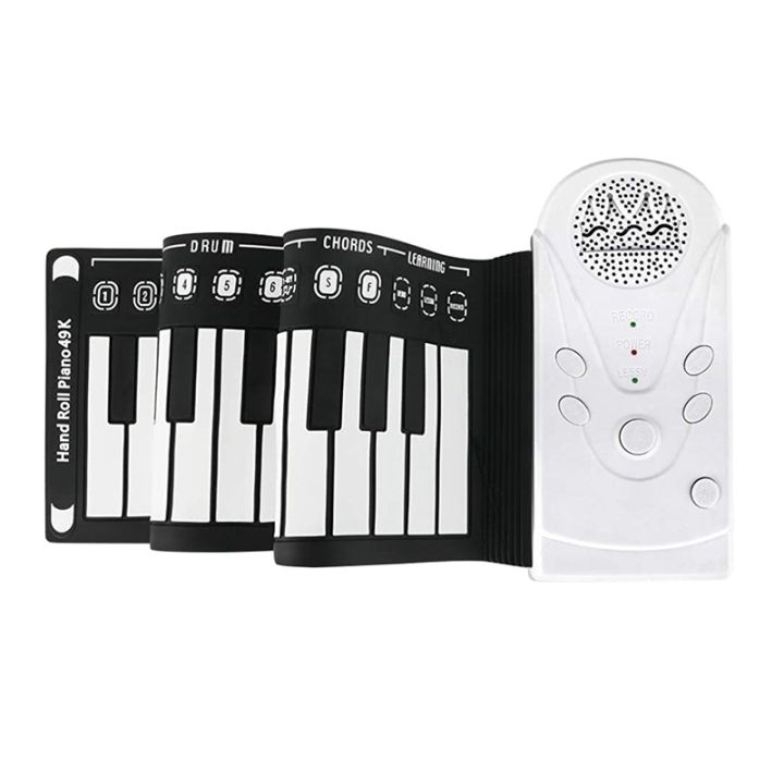 Roll Up Piano 49 Keys Portable Electric Piano Keyboard Waterproof