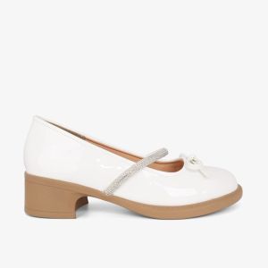 HCM - Giày Cao Gót Hạnh Dung Nơ Mảnh Quai Xoàn HD11133AV