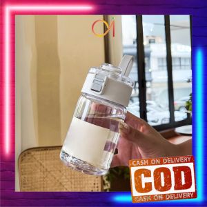 AI-C1247 Tumbler Minimalis 800ML Botol Air Minum Putih / Botol Minum Transparan 350ML 550ML BPA FREE