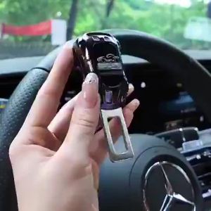 SCH For Volkswagen Car Seat Belt Clip Extender Safety Seatbelt Adjustable Extension Extender Safety Buckle Plug For Volkswagen Beetle T Cross Santana Golf Mk7 VW Polo Lavida Lamando