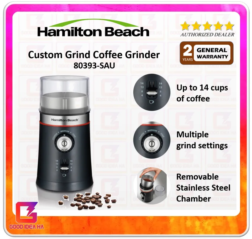 100% ORIGINAL Hamilton Beach Custom Grind™ Deluxe Removable