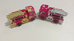 2026 Pixar Cars Red Model Car Fire Truck 1/55 Metal Die Casting Racing Toy Collectibles Birthday Gifts Alloy Material Childrens Toys