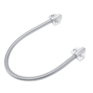 16 Long Stainless Steel Door Loop Armored Door Cord with Aluminum End Flexible Alloy Wire Easy Installation